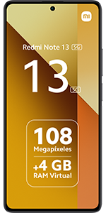 Teléfono móvil libre Xiaomi REDMI NOTE 13 5G 8+256 GB