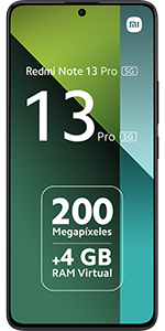 Telefono móvil libre Xiaomi REDMI NOTE 13 PRO 5G 8+256
