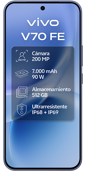 Teléfono móvil libre vivo V70 FE 5G 512 GB