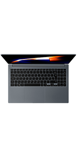 Imagen trasera Samsung GALAXY BOOK4 i3 W11 8+256 GB