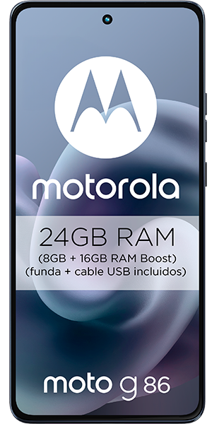 Teléfono móvil libre Motorola MOTO G86 5G 8+256 GB