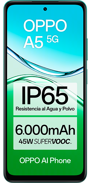 Teléfono móvil libre OPPO A5 5G 128 GB