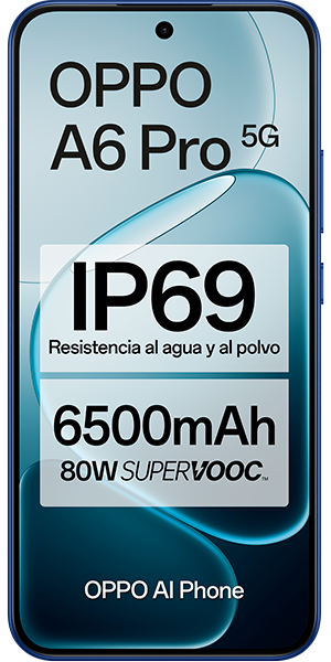 Teléfono móvil libre OPPO A6 PRO 5G 256 GB