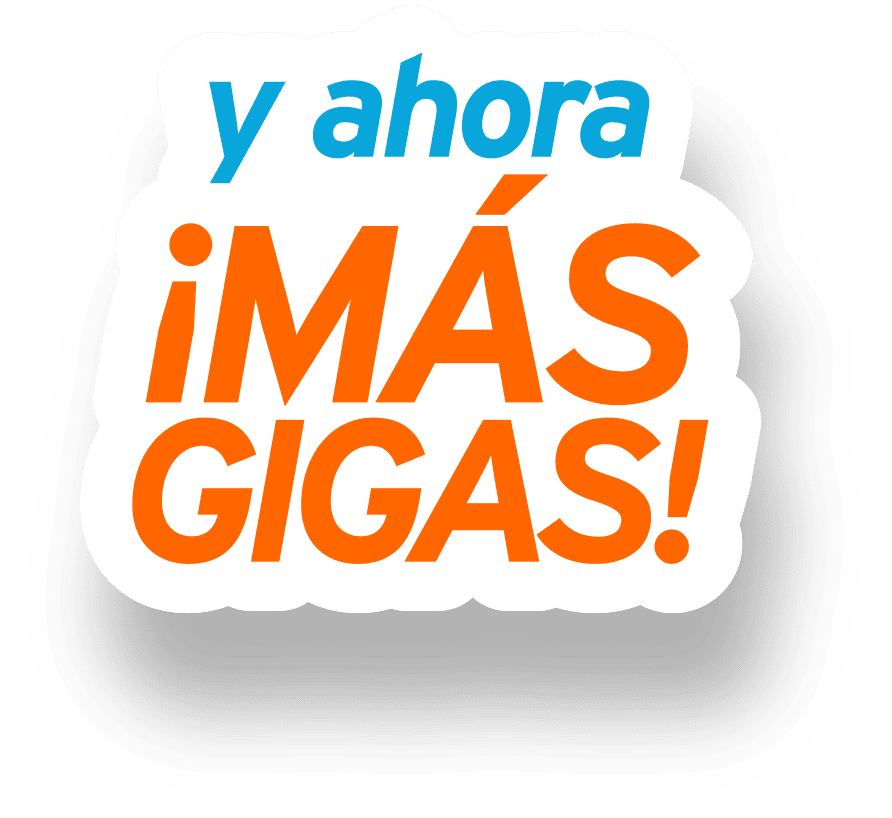 y ahora más gigas